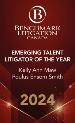 Benchmark Litigation: Emerging Talent Litigator of the Year 2024