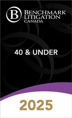 Benchmark Litigation: 40 and Under 2025